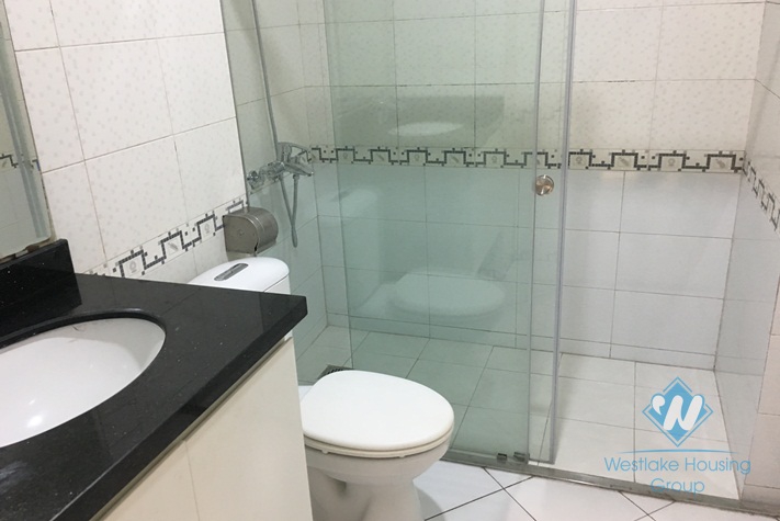 Two bedrooms apartment for rent in Tran Phu street, Ba Dinh district, Ha Noi
